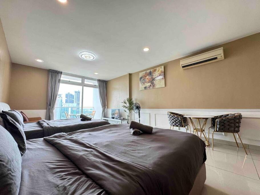 Ksl Cozy Bathtub Super High Floor View Apartment *